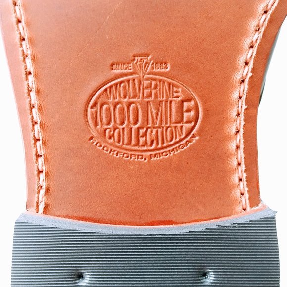 WOLVERINE Men\'s 1000 Mile Boot in Horween Leather Handcrafted in the USA main image 4
